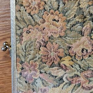 Vintage Tapestry Small Clutch Wallet